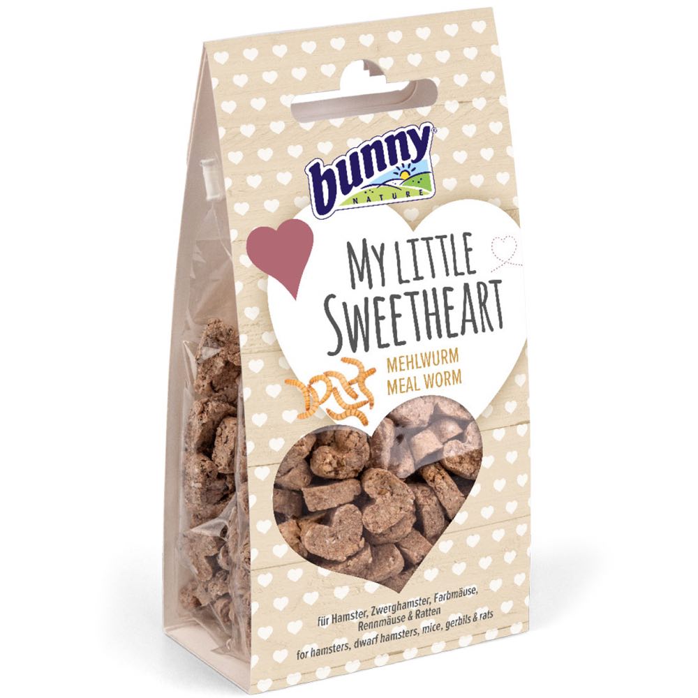 Bunny Nature My Little Sweetheart Mealworm Treats 30g - Kohepets