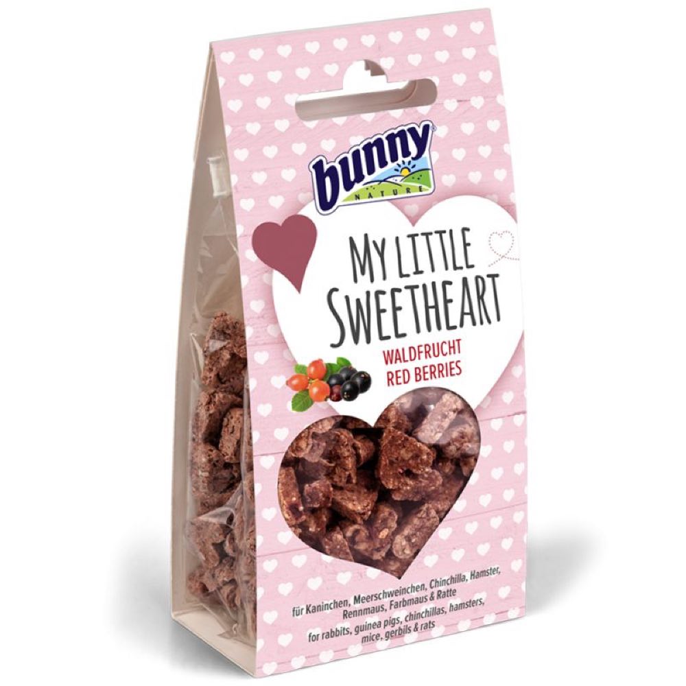 Bunny Nature My Little Sweetheart Red Berries Treats 30g - Kohepets