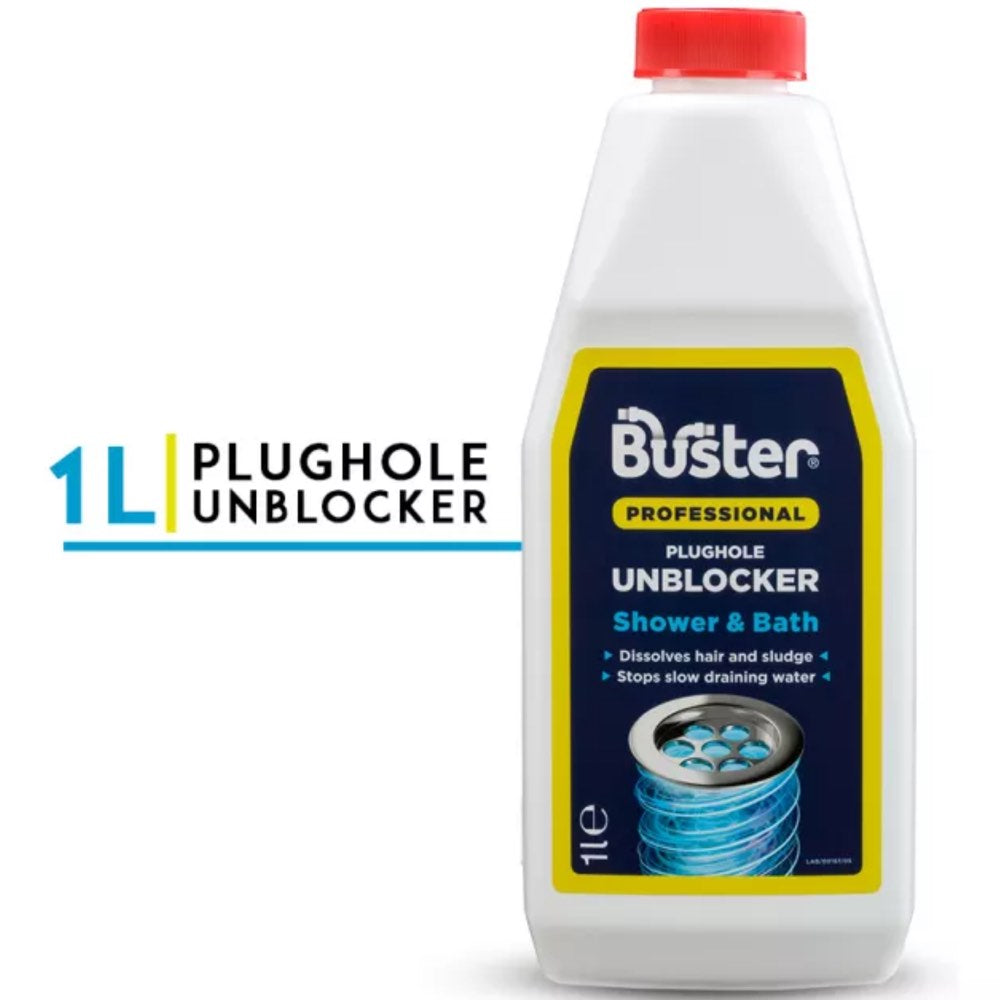 Buster Plughole Unblocker Bathroom - Kohepets