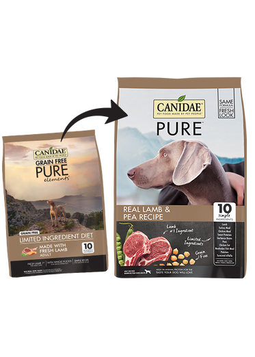 Canidae Grain-Free Pure Elements Real Lamb Recipe Dry Dog Food - Kohepets