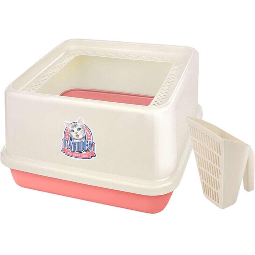CatIdea Luxury Top-Entry Cat Litter Box | Kohepets