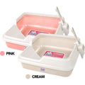 CatIdea Square Corner Cat Litter Box - Kohepets