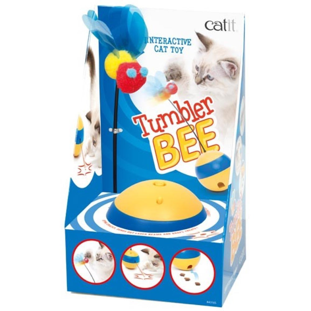 Catit 2.0 Tumbler Bee Interactive Cat Toy - Kohepets