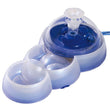Catit Design Fresh & Clear Drinking Fountain With Food Bowl 3L - Kohepets