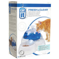 Catit Design Fresh & Clear Drinking Fountain With Food Bowl 3L - Kohepets