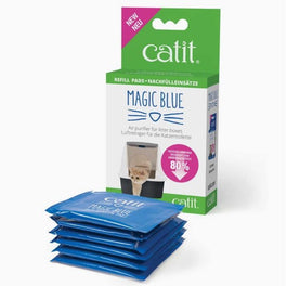 Catit Magic Blue Litter Box Air Purifier Refill Pads 6 pks - Kohepets