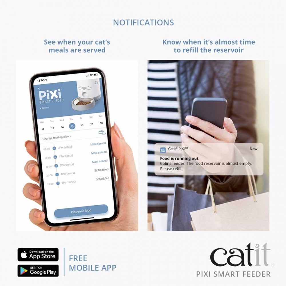 Catit Pixi Smart Cat Feeder 2.9L - Kohepets