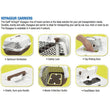 Catit Voyageur 100 Cat Carrier - Black Tiger - Kohepets