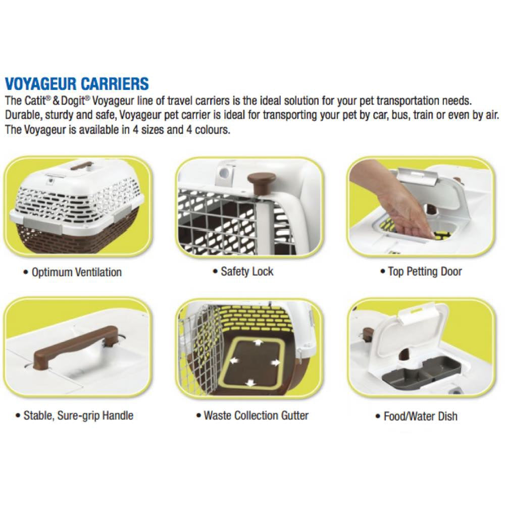Catit Style Profile Voyageur 100 Cat Carrier - White Tiger - Kohepets