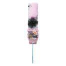 CattyMan Feline Fancy Teaser Cat Wand Toy (Dressy Pink with Black Lace)