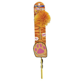 CattyMan Jareneko Fur Ball Teaser Cat Wand Toy - Kohepets
