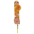 CattyMan Jareneko Fur Ball Teaser Cat Wand Toy