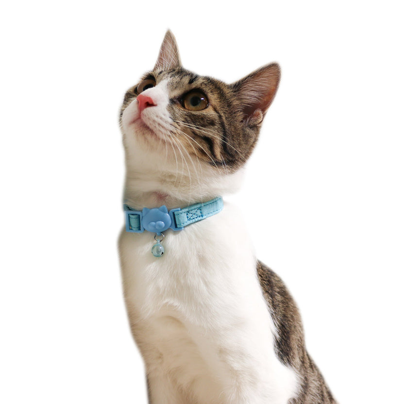 CattyMan Le Collier Luxe Cat Collar (Light Blue) | Kohepets