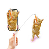 CattyMan Playful Cat Selfie Stick with Smartphone Holder - Kohepets