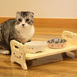 CattyMan Woody Dining Table For Cats - Kohepets