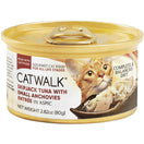 Catwalk Skipjack Tuna With Small Anchovies Entree In Aspic Canned Cat Food 80g