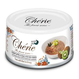 Cherie Complete & Balanced Digestive Care Tuna with Kiwi in Gravy Canned Cat Food 80g