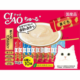 Ciao ChuRu Tuna Scallop Jumbo Mix Liquid Cat Treats 560g - Kohepets