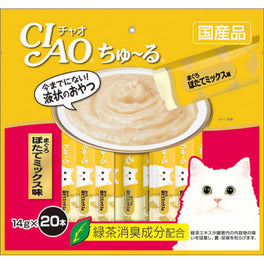 Ciao ChuRu Tuna & Scallop Liquid Cat Treat 280g - Kohepets