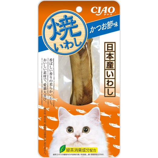 Ciao Grilled Iwashi Fillet Bonito Flavour Cat Treat 18g - Kohepets