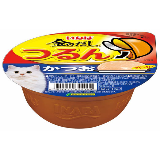Ciao Tsurun Pudding Skipjack Tuna Cup Cat Food 65g - Kohepets
