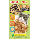 4 FOR $13: Ciao Soft Bits Mix Chicken Fillet & Tuna, Dried Bonito Scallop Flavor Cat Treats 25g