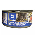 Clean Cat Tuna and Seafood Mixed in Gravy Canned Cat Food 80g - Kohepets