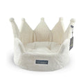 Nandog Luxe Crown Bed For Cats & Dogs (Cloud Ivory) - Kohepets