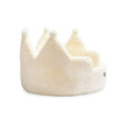 Nandog Luxe Crown Bed For Cats & Dogs (Cloud Ivory) - Kohepets