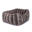 Nandog Luxe Cloud Reversible Bed For Cats & Dogs (Chinchilla) - Kohepets