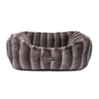 Nandog Luxe Cloud Reversible Bed For Cats & Dogs (Chinchilla) - Kohepets