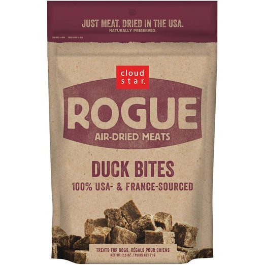 Cloud Star Rogue Air-Dried Duck Bites Dog Treats 71g - Kohepets