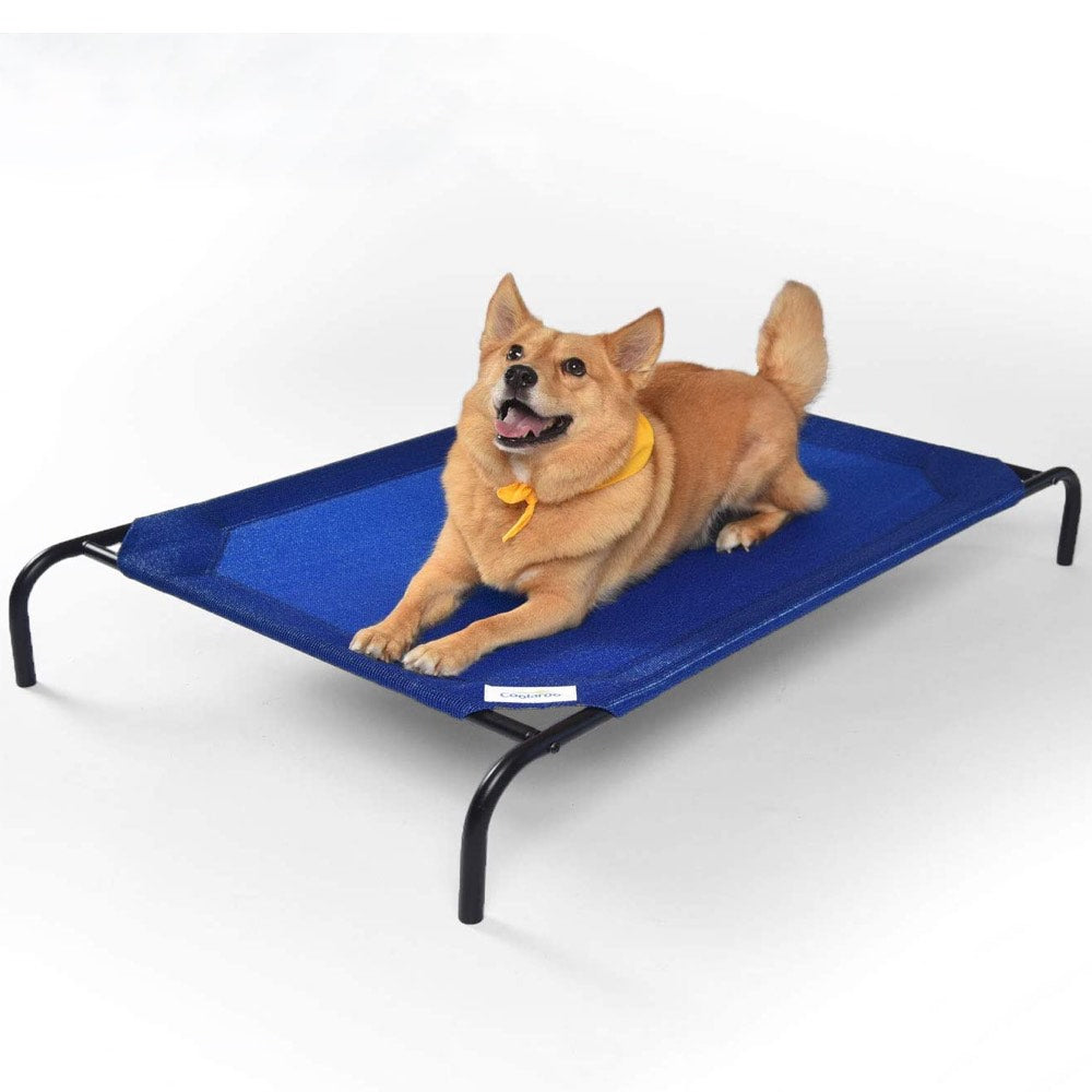 15% OFF: Coolaroo Elevated Bed For Cats & Dogs (Aquatic Blue)