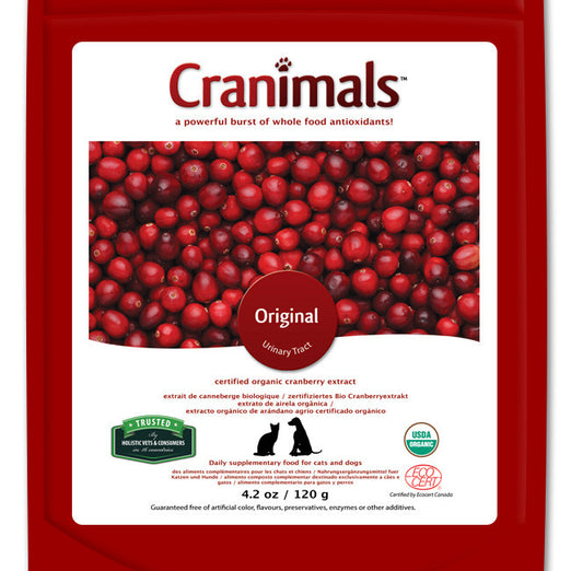 Cranimals Original Urinary Tract Supplement For Dogs & Cats 120g - Kohepets