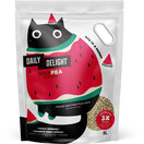 'BUNDLE DEAL w FREE SCOOP': Daily Delight Happea One In A Melon (Watermelon) Clumping Cat Litter 8L