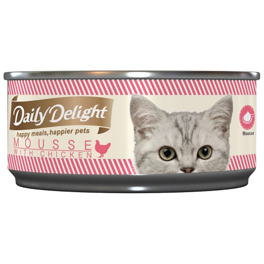 Daily Delight Mousse With Chicken Canned Cat Food 80g - Kohepets