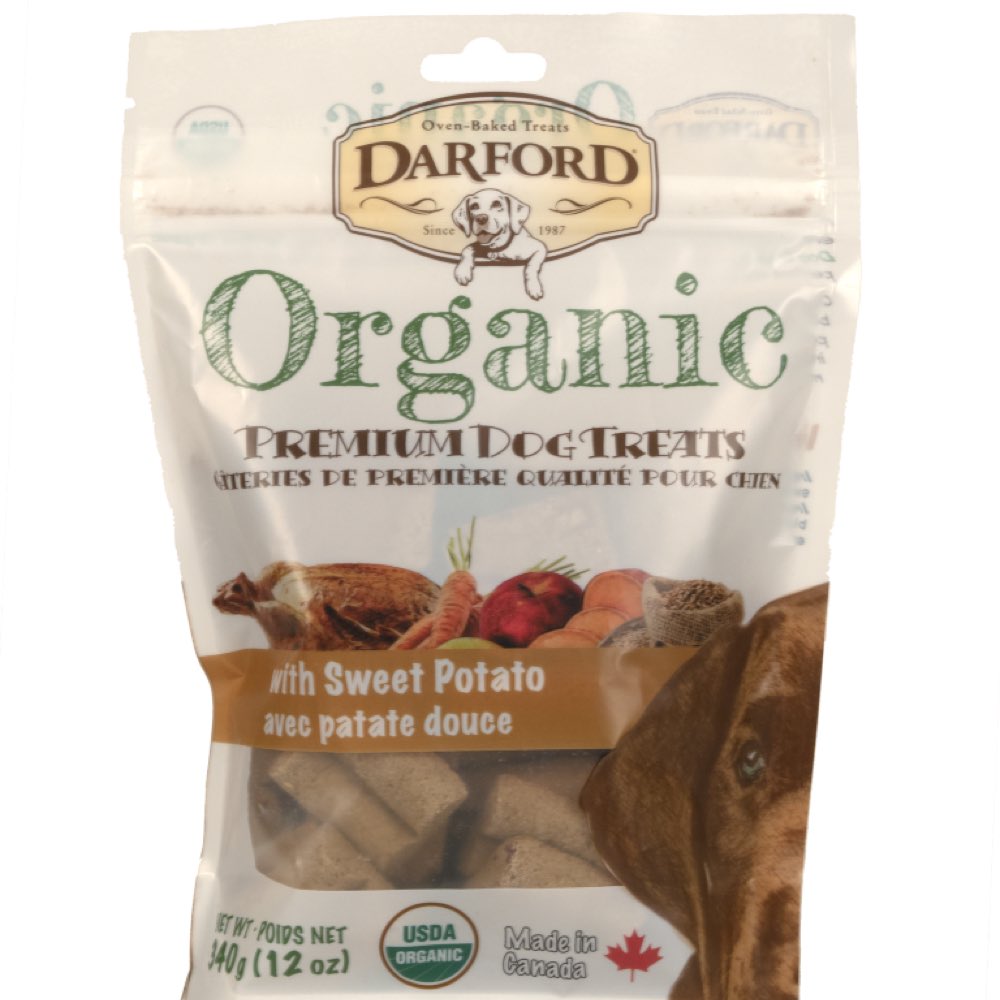 Darford Organic With Sweet Potato Dog Treats 340g - Kohepets
