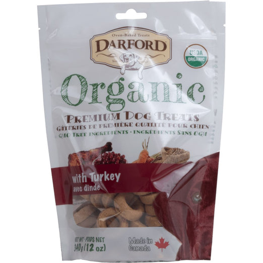 Darford Organic With Turkey Dog Treats 340g - Kohepets