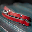 Das Lederband Firenze Leather Dog Leash (Carnelian/Stone)