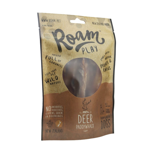 20% OFF: Roam Play 100% Deer Paddywhack Air Dried Dog Treats 100g - Kohepets