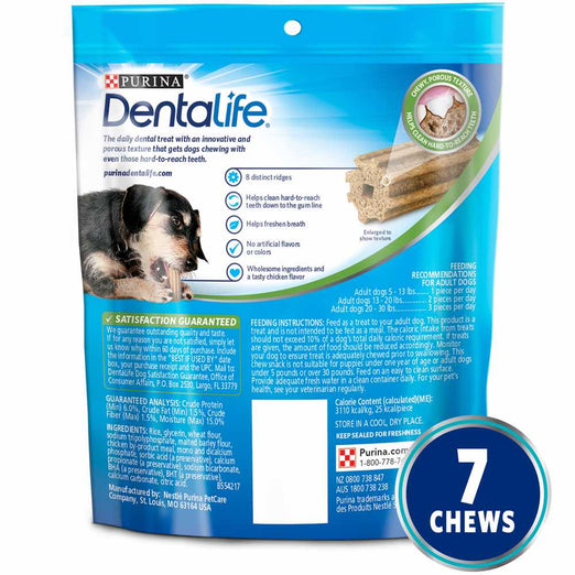 30% OFF: Dentalife Daily Oral Care Dental Mini Dog Treats - Kohepets