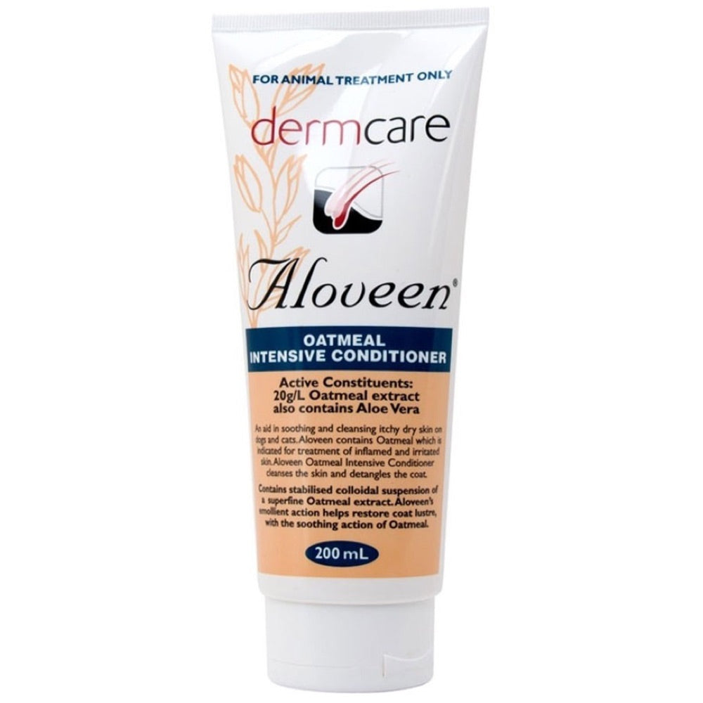 Dermcare Aloveen Oatmeal Intensive Pet Conditioner - Kohepets