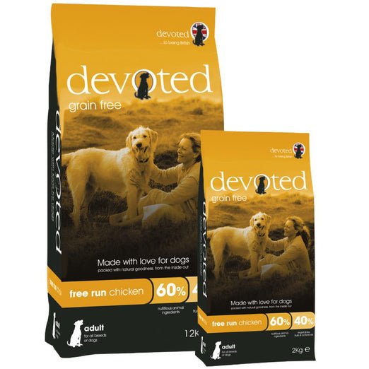 Devoted Free Run Chicken Grain Free Dry Dog Food - Kohepets