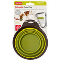 Dexas Collapsible Travel Cup With Carabiner - Small - Kohepets