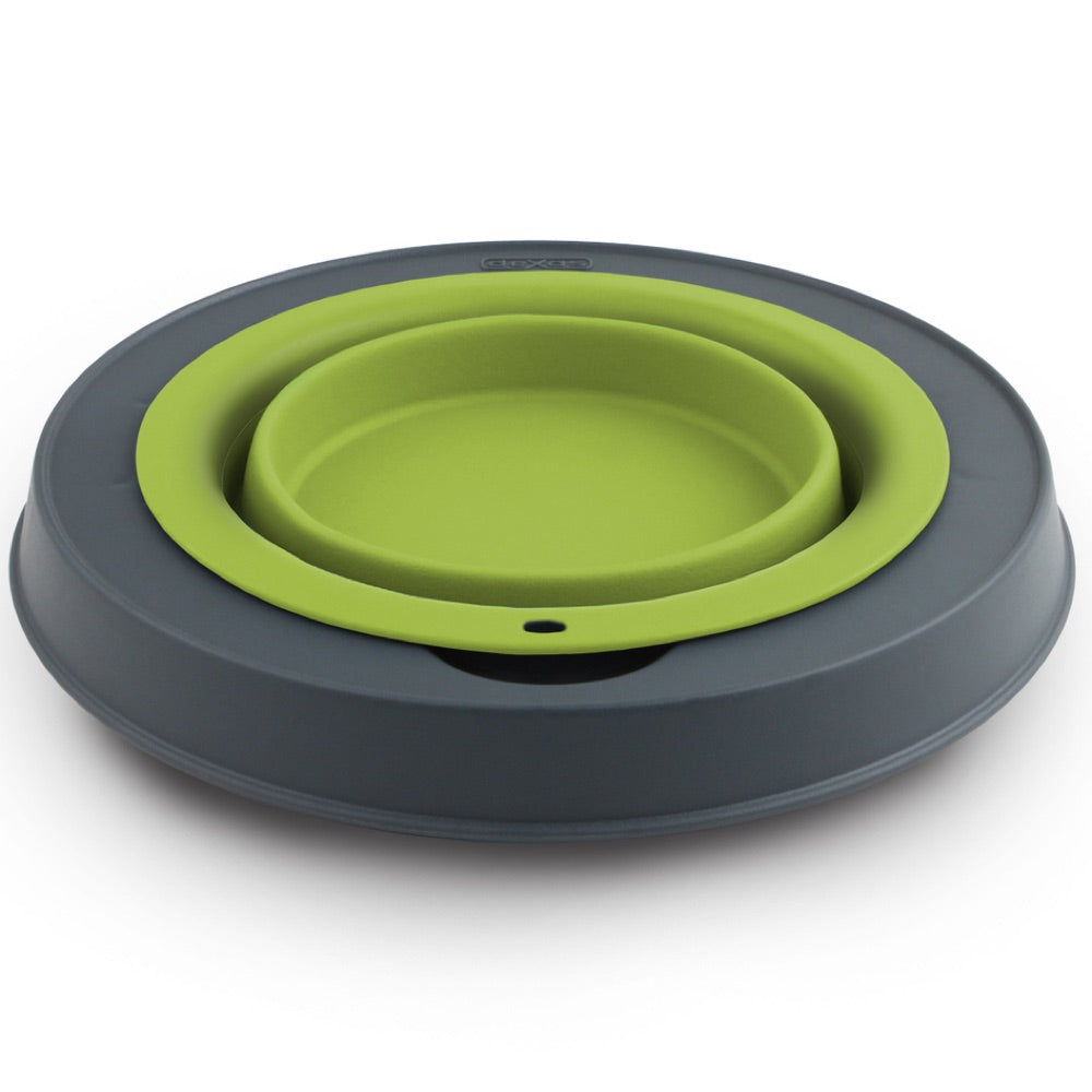 10% OFF: Dexas Single Elevated Collapsible Pet Bowl- Large - Kohepets