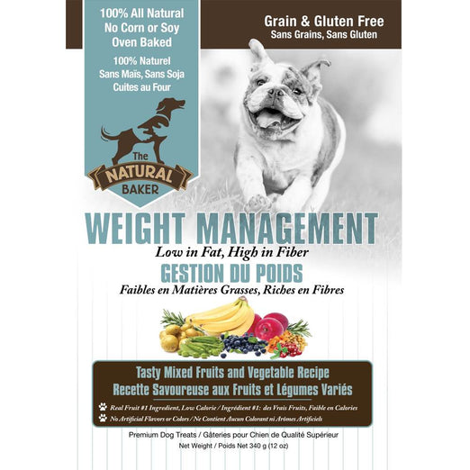The Natural Baker Grain Free Weight Management Dog Treats 340g - Kohepets