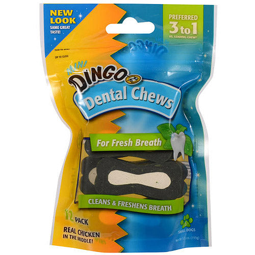 Dingo Dental Chews Mini 12ct - Kohepets