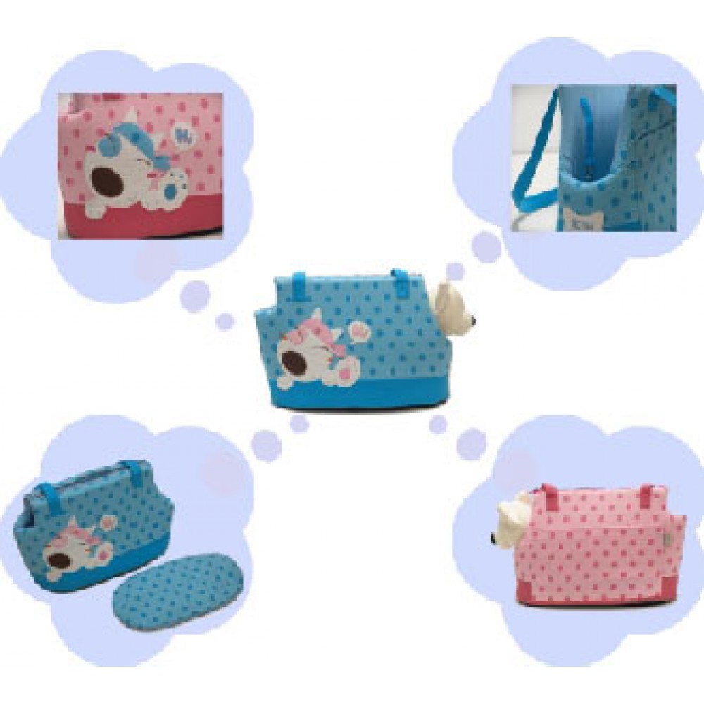 Both Character Pet Carry Bag Pink - Kohepets