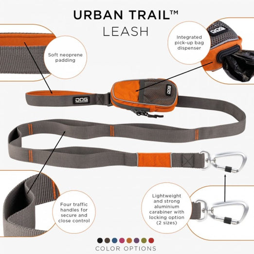 DOG Copenhagen Urban Trail Dog Leash (Orange Sun) Kohepets