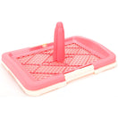 Honey Care Pee Tray With Column - Pink